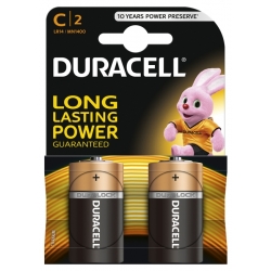 2 x bateria alkaliczna Duracell LR14 C (blister) 1,5V